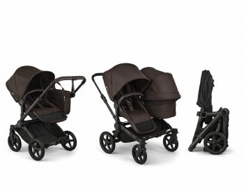 Детская коляска 2 в 1 Bugaboo Donkey 6 Duo на шасси Black