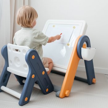 Стол-трансформер Unix Kids (4 в 1) Yellow
