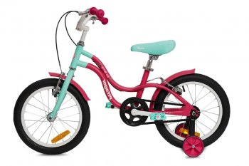 Детский велосипед Pifagor IceBerry 16 розовый / голубой