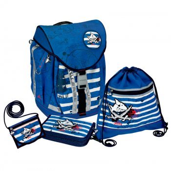 Школьный рюкзак Spiegelburg Capt&#039;n Sharky Flex Style с наполнением 10600 (Шпигельбург) Flex Style