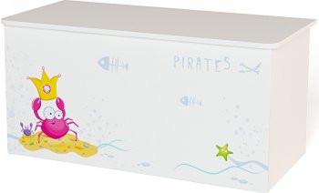 Ящик для игрушек ABC King Pirates Pirates (пиратка)