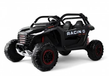 Детский электромобиль багги Rivertoys P777BP Черный глянец