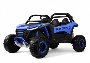 Детский электромобиль багги Rivertoys P777BP Синий глянец