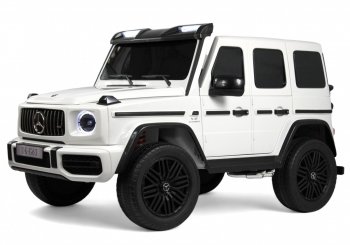 Детский электромобиль Rivertoys Mercedes Benz G63 Y777YY Белый