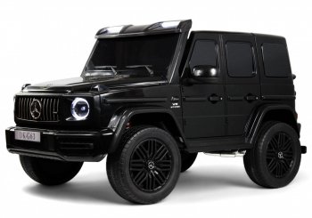 Детский электромобиль Rivertoys Mercedes Benz G63 Y777YY Черный глянец