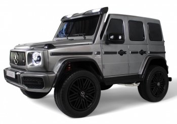 Детский электромобиль Rivertoys Mercedes Benz G63 Y777YY Cерый глянец