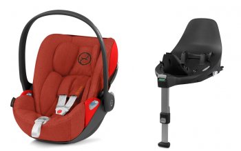 Автокресло Cybex Cloud Z i-Size Plus Autumn Gold + база Z-fix