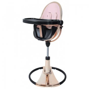 Стульчики для кормления BLOOM FRESCO CHROME ROSE GOLD rose water/розовая вода