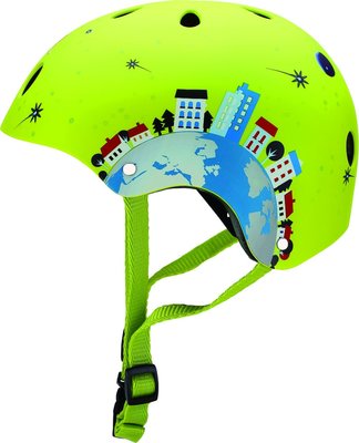 Детский шлем Globber Junior Printed Зелёный