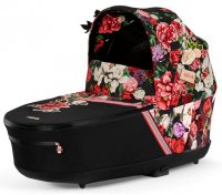 Люлька для новорожденных Cybex PRIAM IV FE Spring Blossom Dark 1