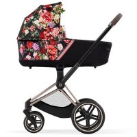 Люлька для новорожденных Cybex PRIAM IV FE Spring Blossom Dark 5