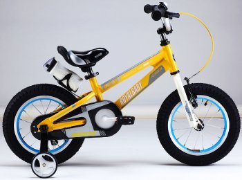 Детский велосипед Royal Baby Freestyle Space №1 Alloy 14&quot; (Роял Беби Фристайл Эллой) Желтый
