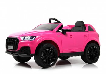 Детский электромобиль Rivertoys AUDI Q7 (HL678) Розовый