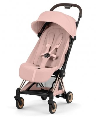 Прогулочная коляска Cybex Coya Style 2026 на шасси Rosegold Peach Pink