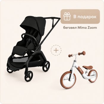 Коляска прогулочная Bugaboo Dragonfly Plus 2026 на шасси Black Heritage Black