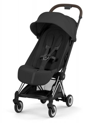 Прогулочная коляска Cybex Coya Style 2026 на шасси Chrome Sepia Black