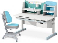 Комплект стол с электроприводом Mealux Electro 730 + надстройка + кресло Y-110 2