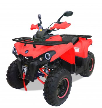 Квадроцикл бензиновый MOTAX Grizlik 200 ULTRA Черно-красный
