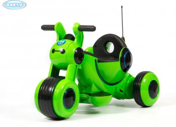 Детский электро-мотоцикл Y-Maxi YM77 Зеленый