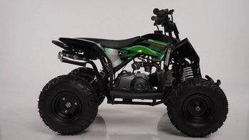 Детский квадроцикл бензиновый Motax GEKKON 70cc Черно-зеленый