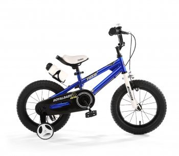 Детский велосипед Royal Baby Freestyle Steel 12&quot; от 2 до 4 лет (Роял Беби Фристайл Стил) Синий