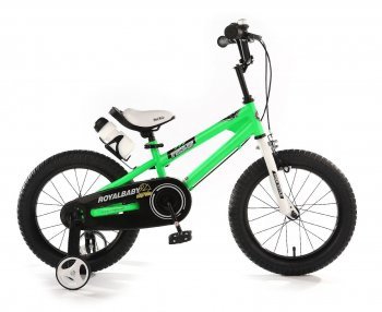 Детский велосипед Royal Baby Freestyle Steel 12&quot; от 2 до 4 лет (Роял Беби Фристайл Стил) Зеленый