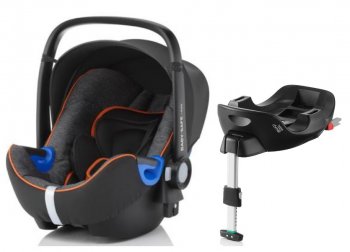 Автокресло Britax Romer Baby-Safe i-Size с базой FLEX Black Marble
