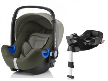 Автокресло Britax Romer Baby-Safe i-Size с базой FLEX Olive Green
