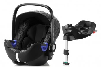 Автокресло Britax Romer Baby-Safe i-Size с базой FLEX Mystic Black