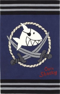 Ковер Spiegelburg Capt&#039;n Sharky Акула 2937 (Шпигельбург Капитан Шарки)