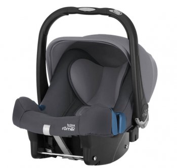 Автокресло детское Britax Romer Baby-Safe Plus II SHR (Ромер Беби Сейф Плюс Два СХР) Storm Grey