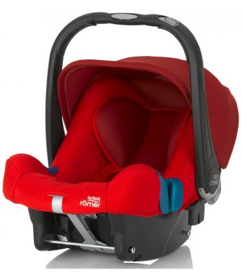 Автокресло детское Britax Romer Baby-Safe Plus II SHR (Ромер Беби Сейф Плюс Два СХР) Flame Red