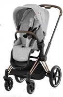 Прогулочная коляска Cybex PRIAM IV FE Koi Crystallized (шасси на выбор) 1