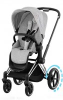 Прогулочная коляска Cybex Priam и e-Priam IV FE Koi Crystallized (шасси на выбор) 3