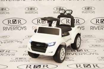 Толокар Rivertoys Ford Ranger DK-P01 (Лицензионная модель) Белый