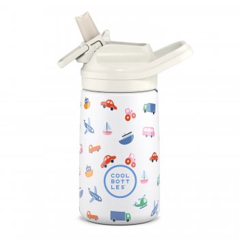 Термос Cool Bottles Kiddie 350 мл Little Wheels
