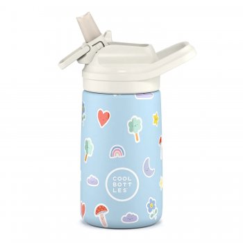 Термос Cool Bottles Kiddie 350 мл Rainbow Clouds