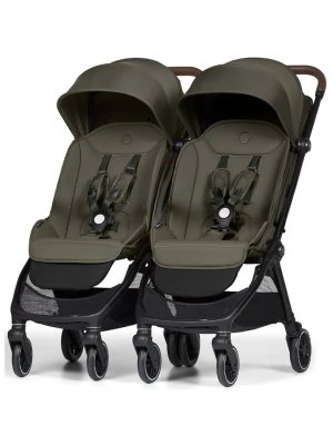 Коляска прогулочная для двойни Bumprider Connect.mini Forest Green