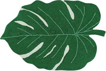 Стираемый ковер LorenaCanals Лист Монстеры 120*180 зеленый