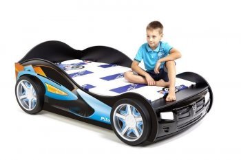 Детская кровать-машина ABC King Pilot (190х90) Отсутствует: звук, подсветка, подъемный механизм