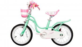Детский велосипед Royal Baby Little Swan New 18&quot; Мятный