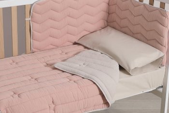 Набор Micuna Mousse покрывало+борт 140*70 TX-1732