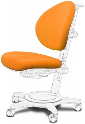 Чехол для кресла Mealux Cambridge/Stanford (Y-410/Y-130) оранжевая однотонная