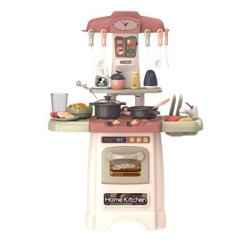 Детская игровая кухня Funky Toys Mini Chef FT88358 (29 предметов) Бежевая