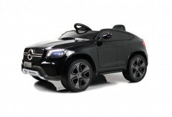 Детский электромобиль Rivertoys Mercedes-Benz Concept GLC Coupe K777KK лицензионная модель с дистанционным управлением Черный