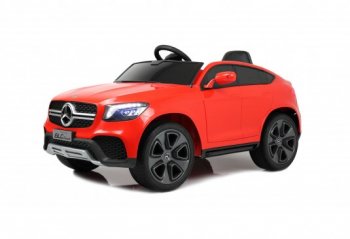 Детский электромобиль Rivertoys Mercedes-Benz Concept GLC Coupe K777KK лицензионная модель с дистанционным управлением Красный