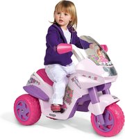 Детский электромотоцикл для девочек Peg-Perego Flower Princess 8