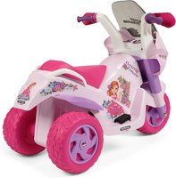 Детский электромотоцикл для девочек Peg-Perego Flower Princess 2