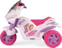 Детский электромотоцикл для девочек Peg-Perego Flower Princess 7