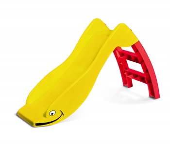 Игровая горка Sheffilton Дельфин Желтый/красный